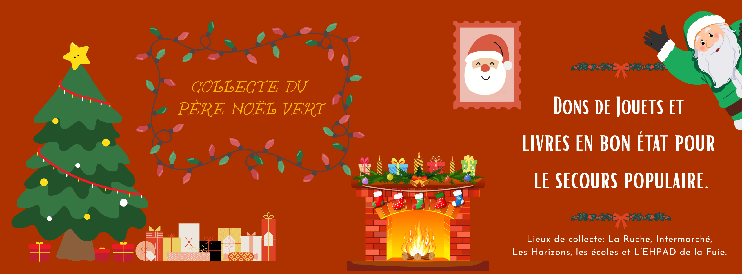 Collecte du Père Noël Vert