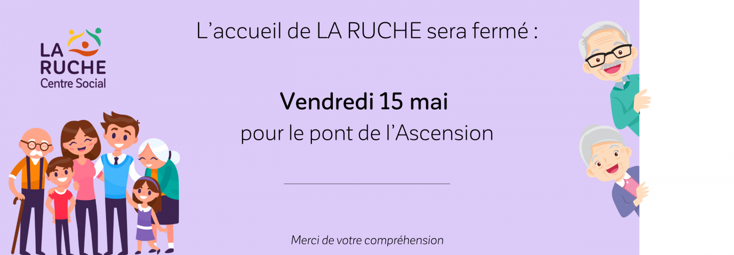 Fermeture de l'accueil